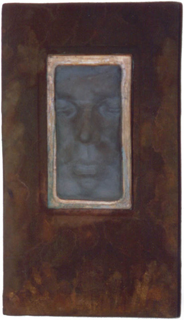 2004
1.5 x 8 x 14
Glass on Patina enhanced background
#1 SOLD