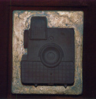 2004
Camera Detail
Glass on Patina enhanced background
