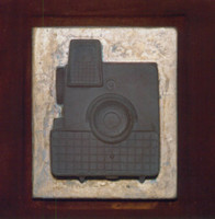 2004
Camera Detail
Glass on Patina enhanced background